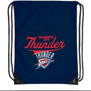 Oklahoma City Thunder NBA "Team Spirit" Backsack Navy 18"  New w/Tags